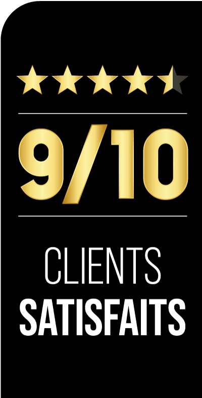 96% de clients satisfaits