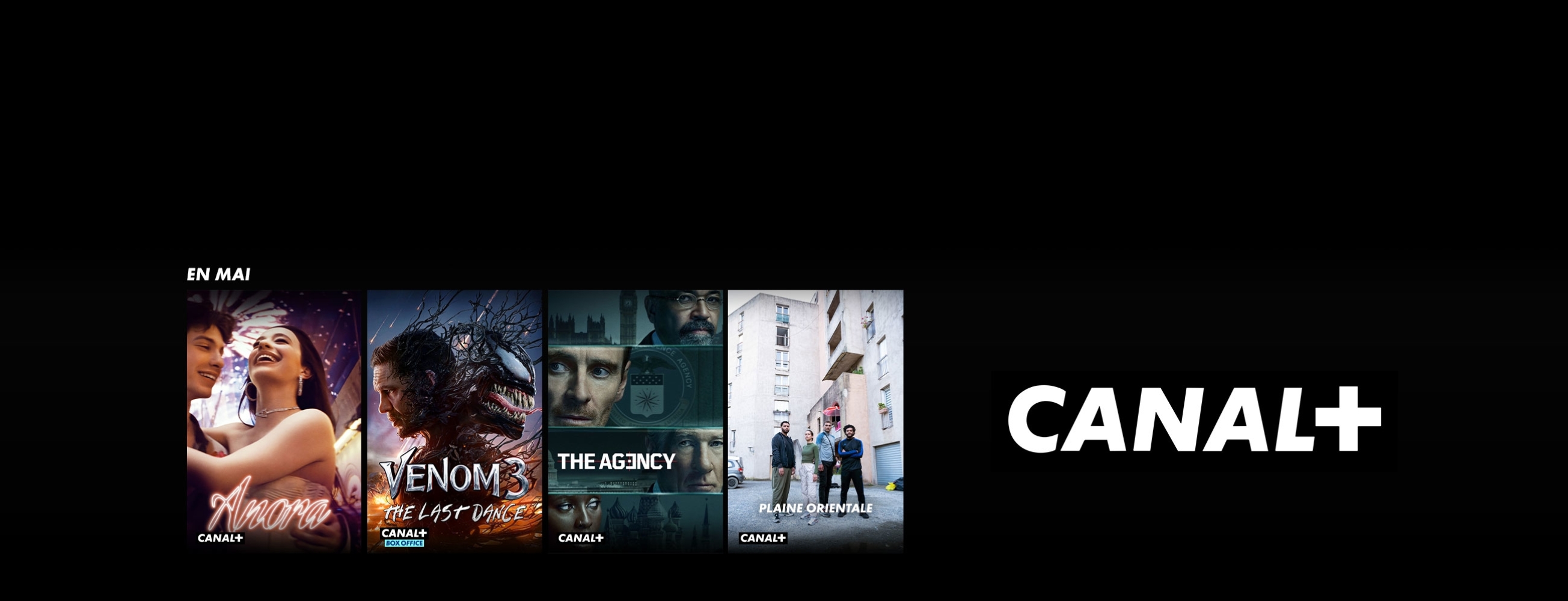 Anora, Venom 3, The Agency et Plaine Orientale disponibles en mai sur CANAL+